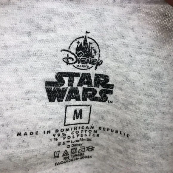 New Disney Parks Star Wars Empire Strikes Back 40th Action Figures Shirt M - Picture 4 of 6